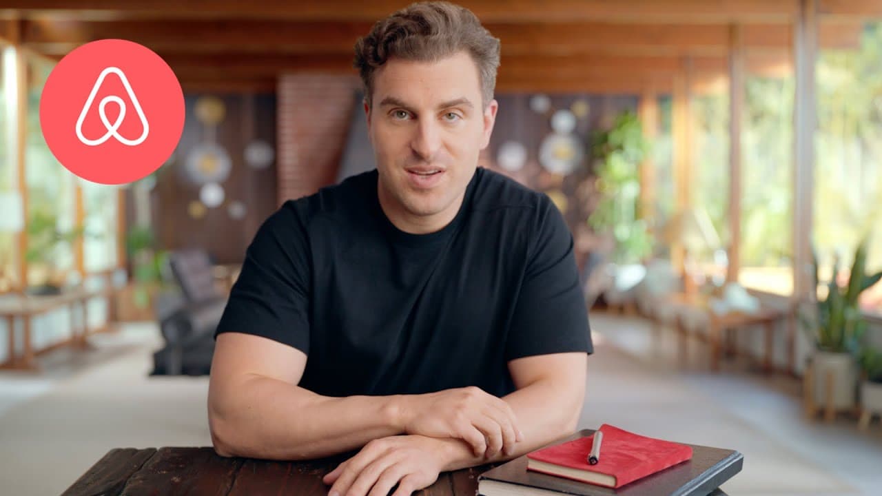 Brian Chesky presenting Airbnb Categories - 2022 Summer Release